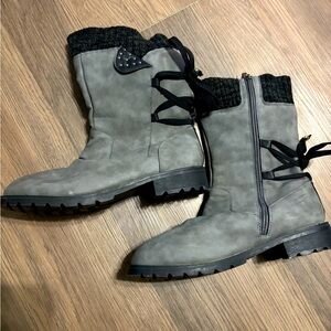Gray Women's Boots